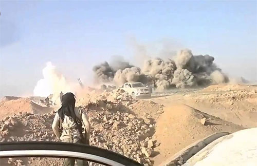 Ejército sirio elimina un convoy de Daesh en el este de Siria